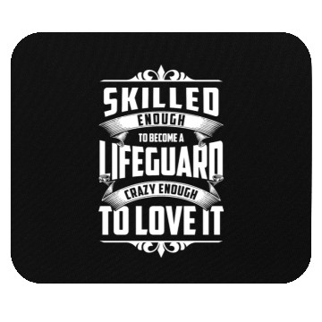 Discover Lifeguard Outdoor Pool Sea Mouse Pads
