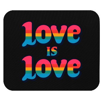 Discover Love is Love: Celebrate Pride and Unity Mouse Pads