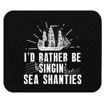 Discover Sailor Meme Pirate Ship Ocean Sailing Mouse Pads