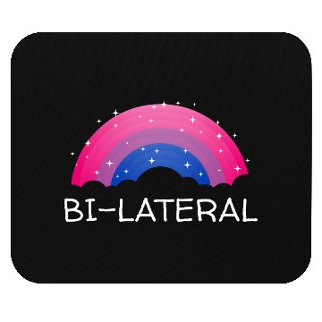 Discover Bilateral Bisexual LGBTQ Bi Pride Asexual Pride Mo Mouse Pads