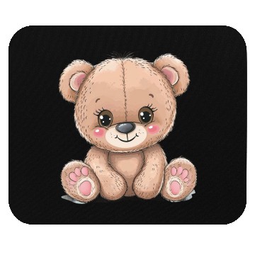 Discover Cute Kawaii Teddy Bear Clipart, Cute Teddy Bear Mouse Pads