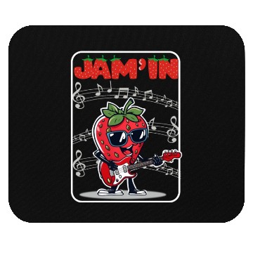 Discover Strawberry Jam'in Mouse Pads