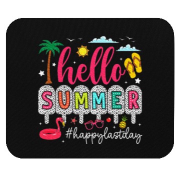 Discover Happy Last Day of School Teacher Mouse Pads