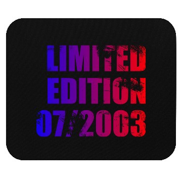 Discover 21st birthday Limited Edition 07/2003 Mouse Pads