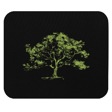 Discover Forest Bathing Japanese Nature Forest Bather Mouse Pads