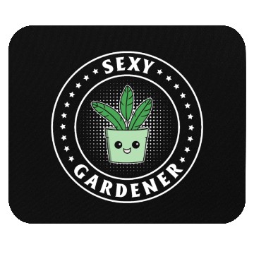 Discover Gardening Funny Garden Plant - Sexy Gardener Mouse Pads