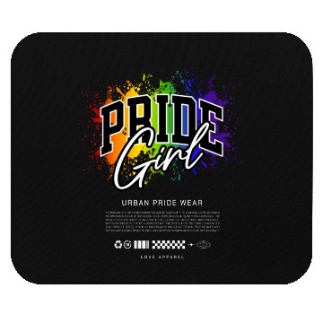 Discover Love Is Love Pride Colors Of Rainbow Equality fun Mouse Pads