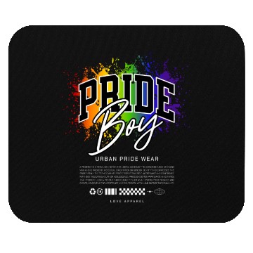 Discover Love Is Love Pride Colors Of Rainbow Equality fun Mouse Pads