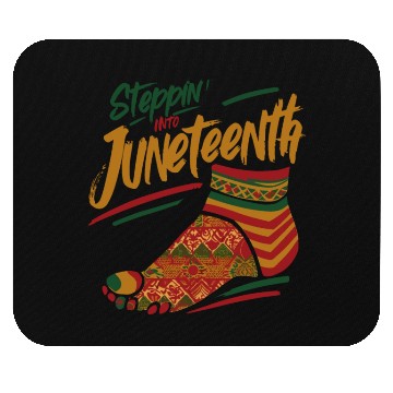 Discover Stepping into juneteenth 1865 independence day Mouse Pads