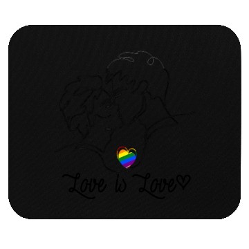 Discover Love is Love Mouse Pads