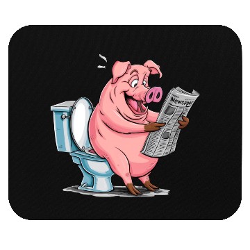 Discover Piggy Break: Reading Time Mouse Pads