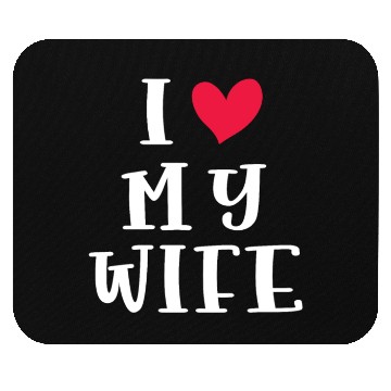 Discover love wife Mouse Pads husband gift