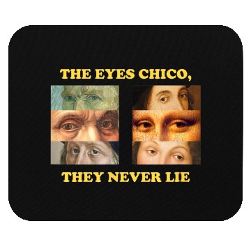 Discover Eyes Never Lie Aesthetic Mouse Pads
