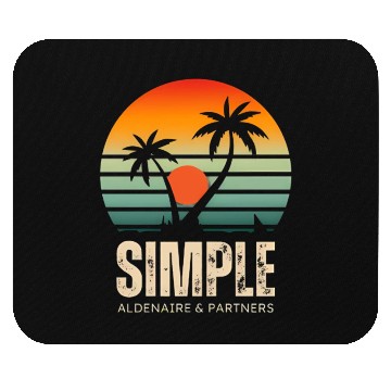 Discover Sunrise on a quiet beach Mouse Pads