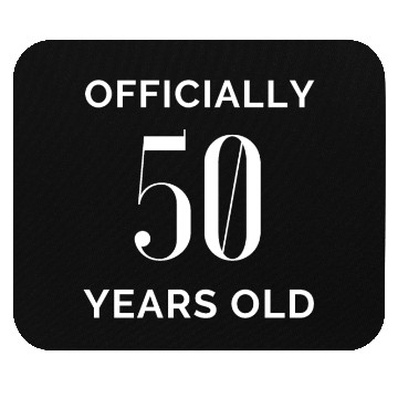 Discover 50th birthday Mouse Pads
