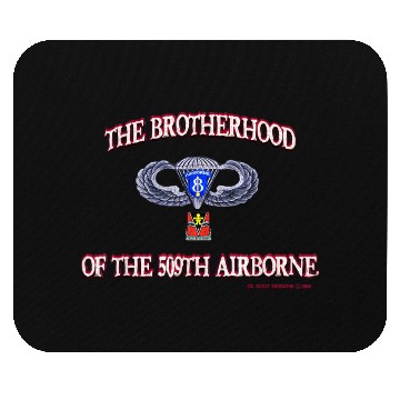 Discover Ol Koot Designs BROTHERHOOD AIRBORNE Mouse Pads