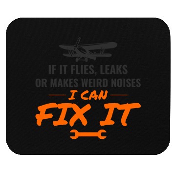 Discover Aircraft Mechanic Aviation Maintenance Technician Mouse Pads