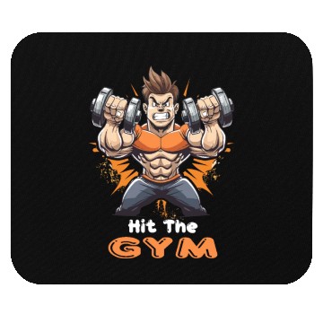 Discover Hit The Gym Mouse Pads