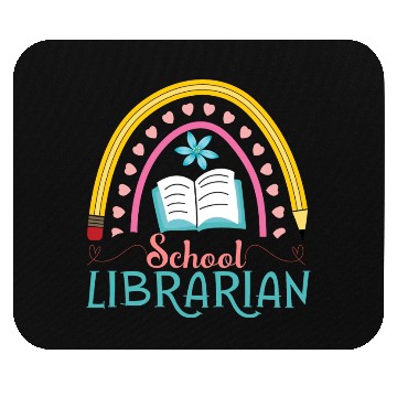 Discover School Librarian - Back to school Mouse Pads