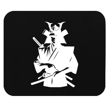 Discover Japanese Samurai With Sword Mouse Pads