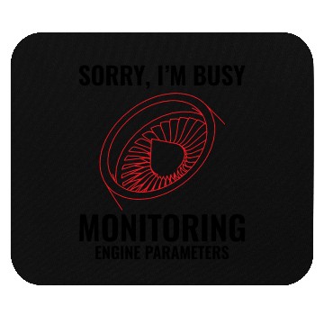 Discover Aircraft Jet Engine Mechanic Aviation Technician Mouse Pads