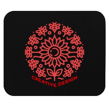 Discover Creative Flower Mouse Pads