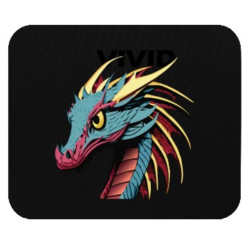 Discover Minimalistic and Modern Dragon Design Mouse Pads