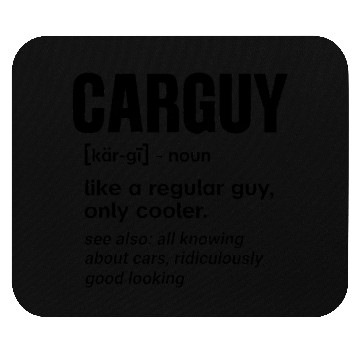 Discover Car Guy Definition Mechanic Auto Racing Car Lovers Mouse Pads