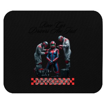 Discover race car drivers are different dank tank Mouse Pads
