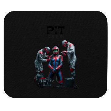 Discover pit crew race car driver dank tank Mouse Pads
