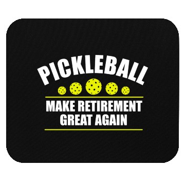 Discover Pickleball Make Retirement Great Again Mouse Pads