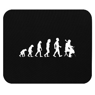 Discover Evolution Cellist Funny Cello Mouse Pads