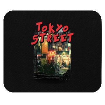 Discover Tokyo Street Mouse Pads