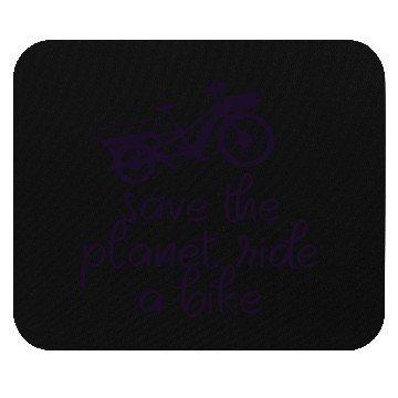 Discover Save The Planet Cargo Bicycle Cargobike Mouse Pads