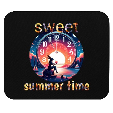 Discover Summer, taim sweet Mouse Pads