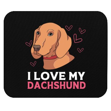 Discover Pet Lover Wirehaired Dachshund Dog Mouse Pads