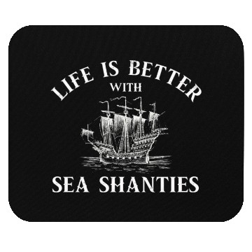 Discover Sailor Meme Pirate Ship Ocean Sailing Mouse Pads
