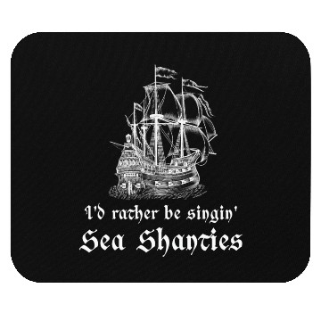 Discover Sailor Meme Pirate Ship Ocean Sailing Mouse Pads