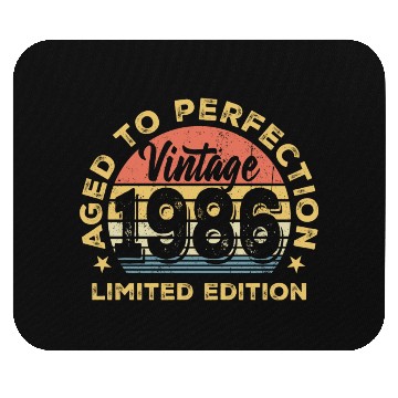 Discover Aged to perfection 1986 Mouse Pads