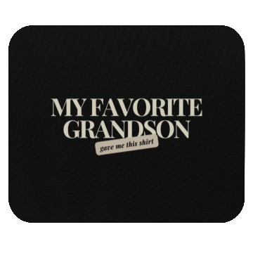 Discover Grandpa Grandma Birthday Present Mouse Pads