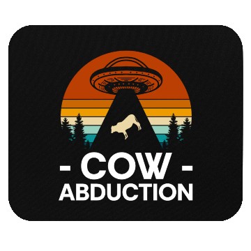 Discover Cows Farmer Moo Stable Mouse Pads