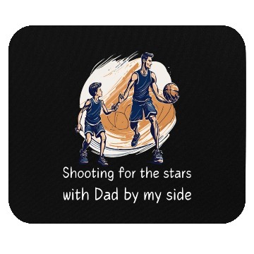 Discover Basketball with Dad Mouse Pads