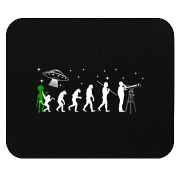 Discover Alien, Aliens, UFO, UAP, Space Unknown Flight Mouse Pads