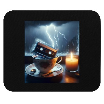 Discover A Teacup in a Storm Mouse Pads