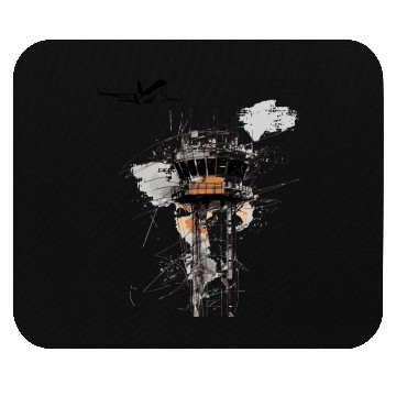 Discover American Flag US, air traffic controller Mouse Pads