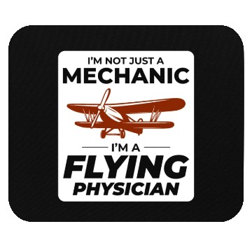 Discover Aircraft Mechanic Aviation Maintenance Technician Mouse Pads