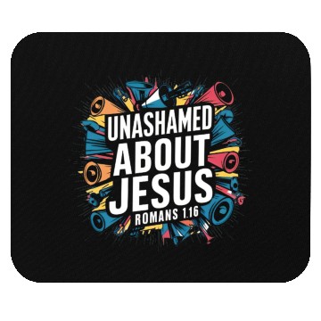Discover Unashamed About Jesus Mouse Pads