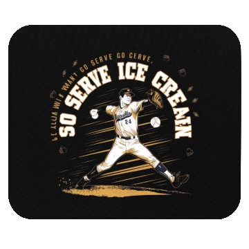 Discover Level Up Your Game: Ditch Soft Serve, Get Ice Crea Mouse Pads