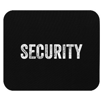 Discover Security Wear Bouncer Guard Mouse Pads