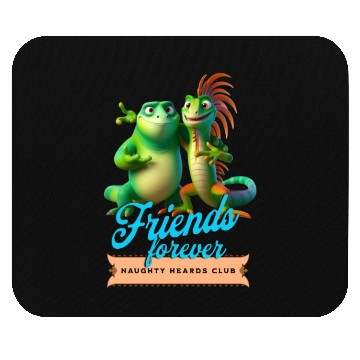 Discover lizard friends Mouse Pads